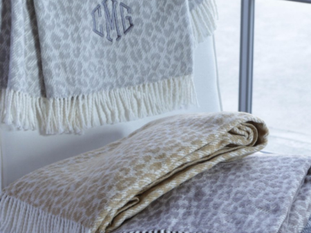 A Soft Idea Plush Leopard Throw - Multiple Colors! Online Sale