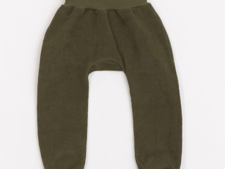 Thimble Corduroy Jogger Pant in Olive For Sale