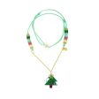 Lilies & Roses Christmas Tree Necklace in Multiple Colors Online Hot Sale