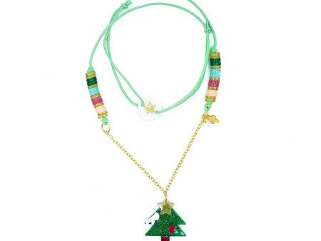 Lilies & Roses Christmas Tree Necklace in Multiple Colors Online Hot Sale