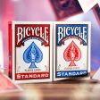 Set of 2 Bicycle Standard Playing Cards - Red & Blue Online Sale