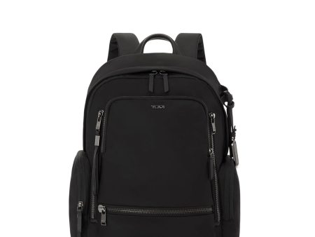 Tumi Voyageur Celina Backpack- Black Gun Metal on Sale