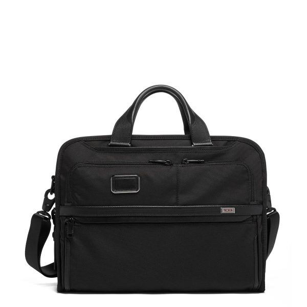 Tumi Alpha Organiser Portfolio Brief - Black For Sale