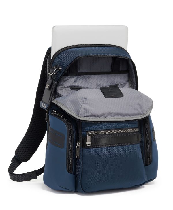 Tumi Alpha Bravo Navigation Backpack - Navy Online Sale