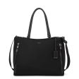 Tumi Voyageur Valetta Large Tote - Black Gun Metal Cheap