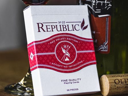 Red Republic Playing Cards For Sale