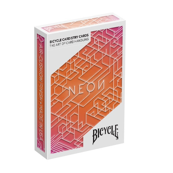 Bicycle Orange Bump Neon Cardistry Playing Cards For Sale