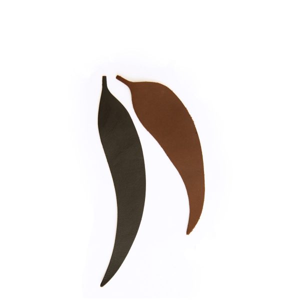 Swags Gum Leaf Bookmark Chocolate For Cheap