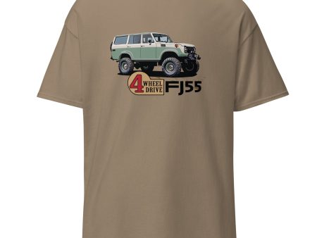 Toyota FJ55 Land Cruiser 4WD T-shirt Hot on Sale