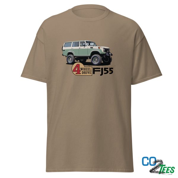 Toyota FJ55 Land Cruiser 4WD T-shirt Hot on Sale