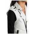 Women Motorcycle Fashion Leather Vest Cheap