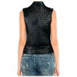 Women Elegant Wind Body Leather Vest For Discount