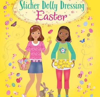 Usborne Sticker Dolly Dressing Easter Book For Cheap