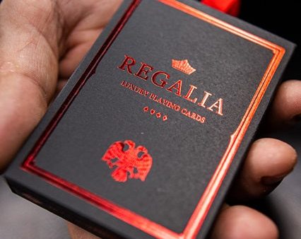 Regalia Red Playing Cards (Signature Edition) by Shin Lim Sale