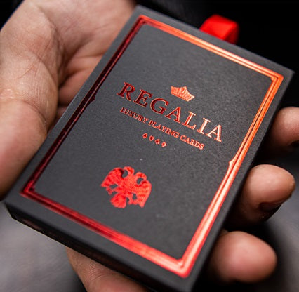 Regalia Red Playing Cards (Signature Edition) by Shin Lim Sale