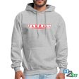 Farmall Men s Hoodie Grey & Red Hot on Sale