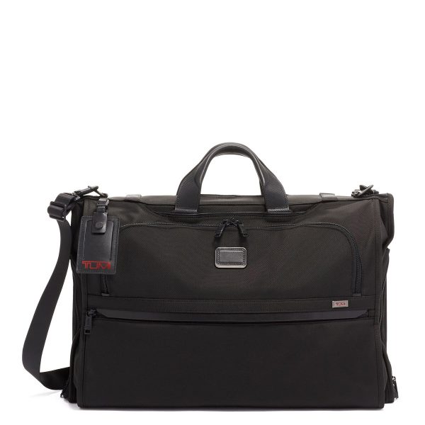 Tumi Alpha Garment Trifold Carry On - Black For Discount