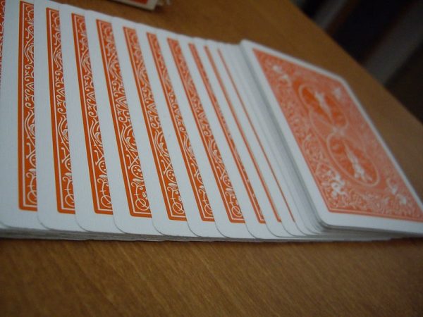 Bicycle Rider Back (ORANGE) Deck Hot on Sale