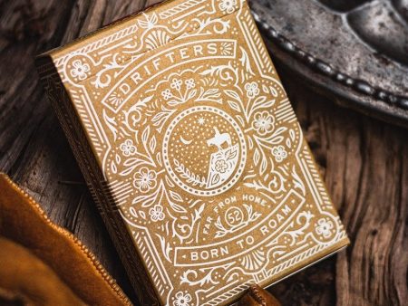 Drifters Playing Cards - Brown Edition Online Sale