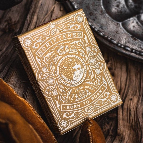 Drifters Playing Cards - Brown Edition Online Sale