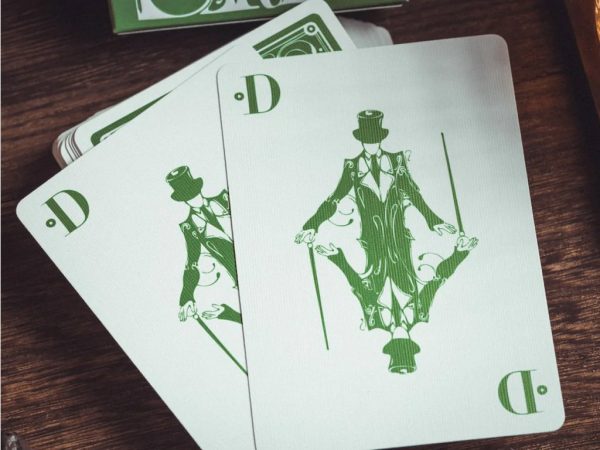 Smoke & Mirrors V8 | Standard Edition | Playing Cards - Green Online Hot Sale