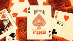 Bicycle Fire Elements Series Deck For Sale