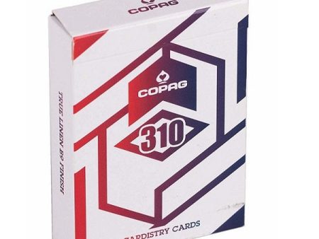 Copag 310 Alpha Cardistry Deck - Slim Line Red Blue Edition Cheap