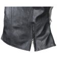 Womens Genuine Cowhide Leathers Motorcycle Vest For Sale