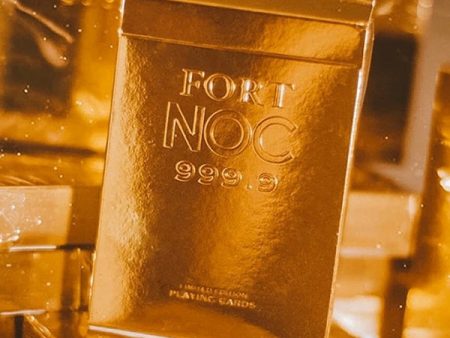 Fort NOC Playing Cards GOLD Edition Deck Fashion