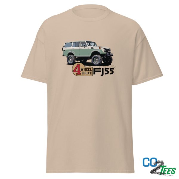 Toyota FJ55 Land Cruiser 4WD T-shirt Hot on Sale