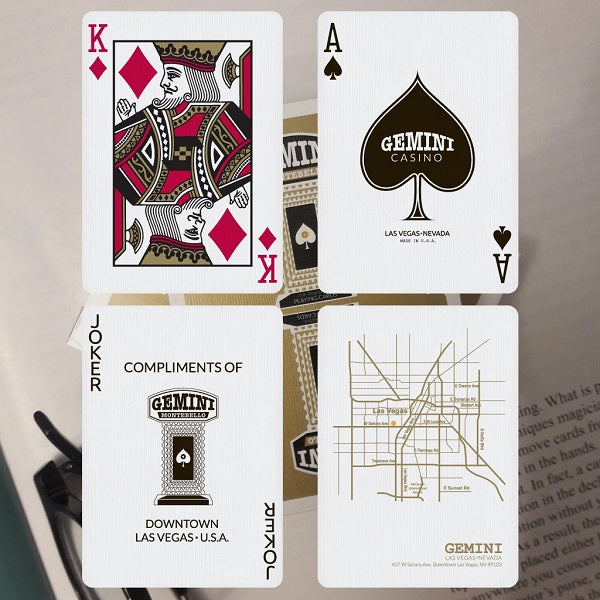 Gemini Casino GOLD Edition Deck Sale