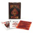 Bicycle Fire Elements Series Deck For Sale