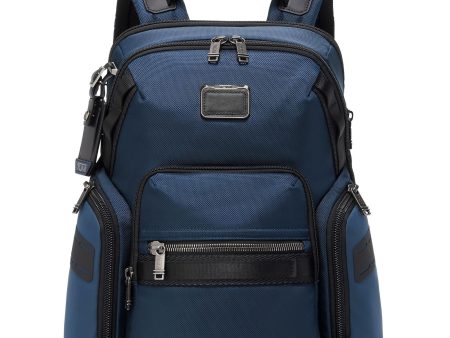 Tumi Alpha Bravo Navigation Backpack - Navy Online Sale