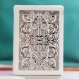 Silver Gatorbacks Playing Cards - White Tuck Online Sale