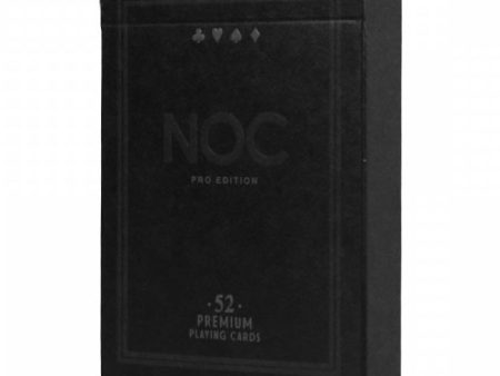 NOC Pro 2021 (Jet Black) Playing Cards Sale