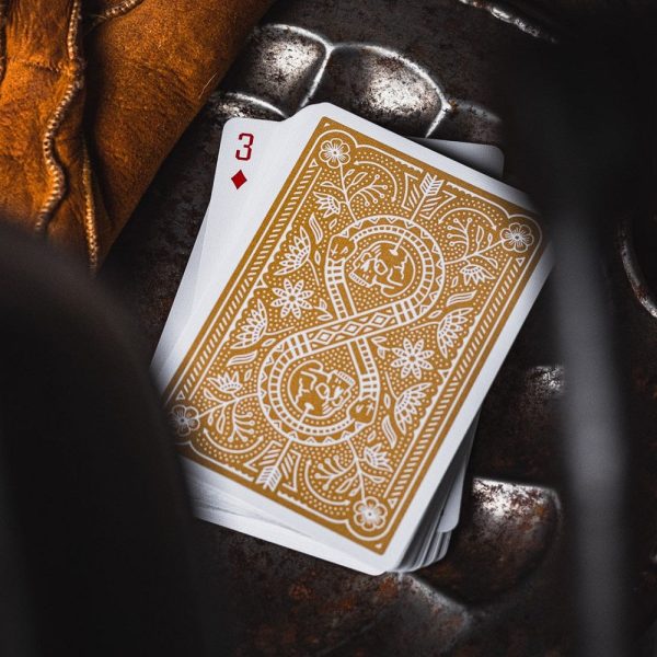 Drifters Playing Cards - Brown Edition Online Sale