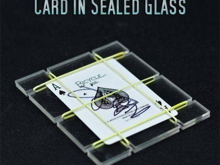 Card In Sealed Glass For Discount