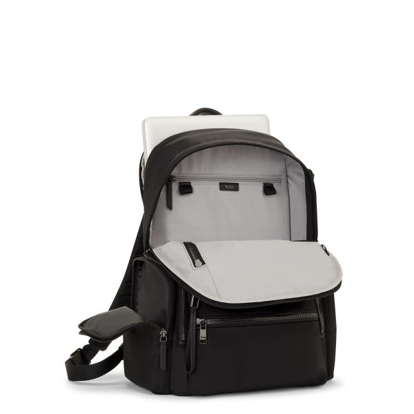 Tumi Voyageur Celina Backpack- Black Gun Metal on Sale