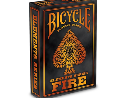 Bicycle Fire Elements Series Deck For Sale