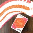 Bicycle Orange Bump Neon Cardistry Playing Cards For Sale