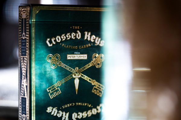 Crossed Keys V2 Playing Cards Fashion