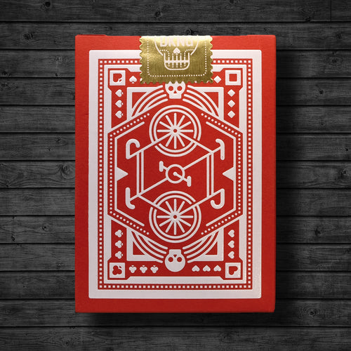 DKNG Red Wheel Playing Cards by Art of Play Online