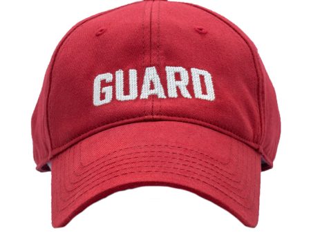 Harding Lane Adult Guard Baseball Hat in Weathered Red Fashion