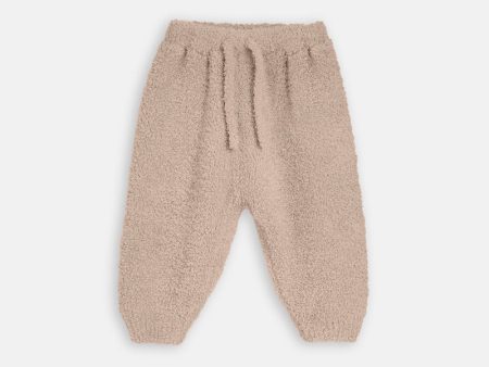 7AM Enfant Fuzzy Boxy Lounge Pant in Pecan Online now