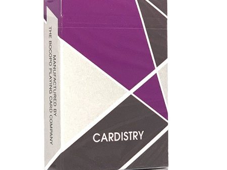 Purple Cardistry Deck by Bocopo Online Sale