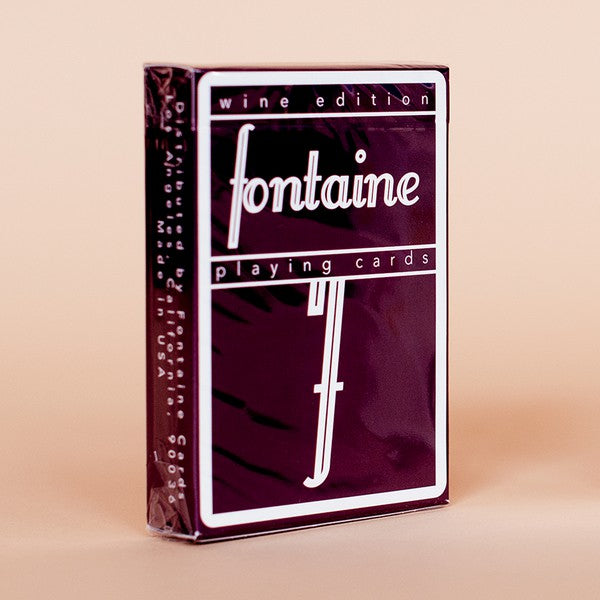 Fontaine Wine Edition Playing Cards For Cheap