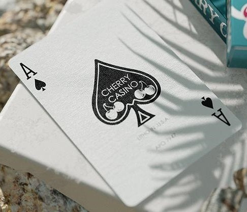 Cherry Casino Tropicana Teal Edition Deck For Discount